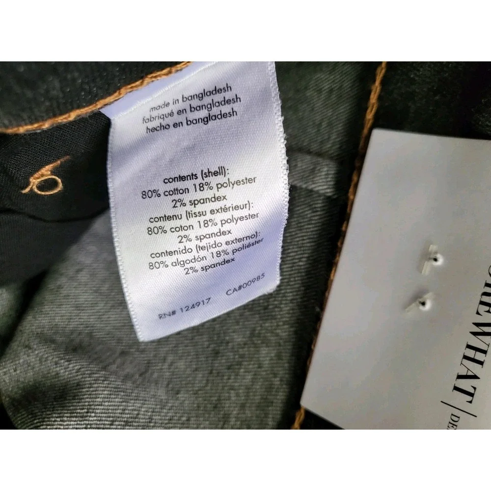 Weworewhat Womens High Rise Balloon Shorts Black Wash Denim‎ 26 New